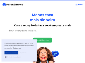 'gedoc.paranabanco.b.br' screenshot