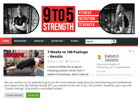 '9to5strength.com' screenshot
