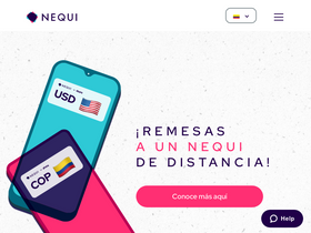 'nequi.com' screenshot