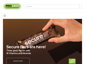 'procapslabs.com' screenshot