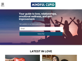 'mindfulcupid.com' screenshot