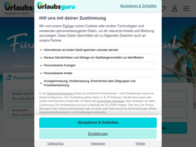 'urlaubsguru.de' screenshot