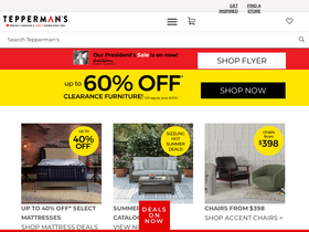 'teppermans.com' screenshot