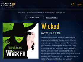 'thehobbycenter.org' screenshot