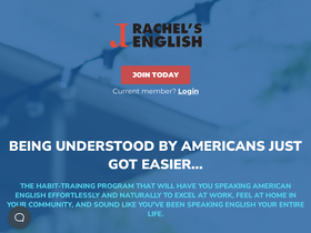 'rachelsenglishacademy.com' screenshot