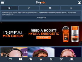 'fragbite.se' screenshot