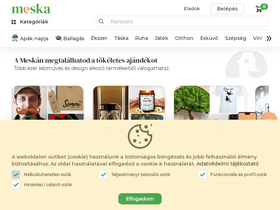 'meska.hu' screenshot