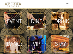 'arcadalive.com' screenshot