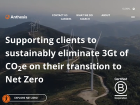 'anthesisgroup.com' screenshot