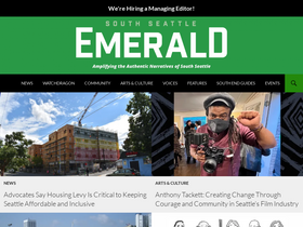 'southseattleemerald.com' screenshot