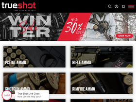 'trueshotammo.com' screenshot