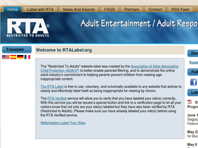 'rtalabel.org' screenshot