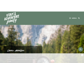 'utahsadventurefamily.com' screenshot