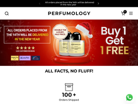 Perfumology website screenshot