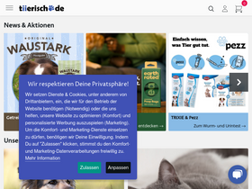 'tiierisch.de' screenshot