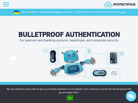 'protectimus.com' screenshot