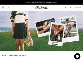 'malbongolf.com' screenshot