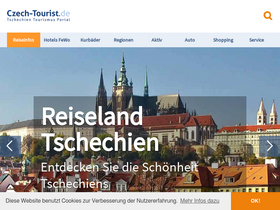 'czech-tourist.de' screenshot