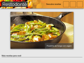 'restodonte.com.br' screenshot