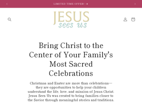 jesusseesus.com homepage screenshot