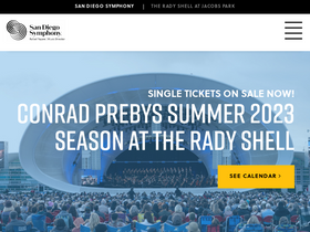 'sandiegosymphony.org' screenshot