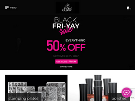 linanailartsupplies.com homepage screenshot