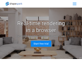 'shapespark.com' screenshot