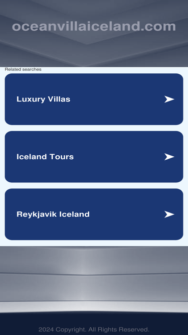 oceanvillaiceland.com