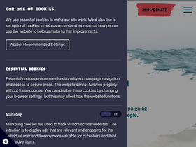 'sas.org.uk' screenshot