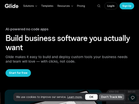 'glideapps.com' screenshot