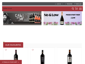 Cellier homepage screenshot