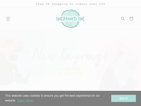 Ingrainedinc homepage screenshot