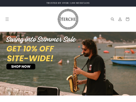 herchemusic.com homepage screenshot