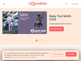 'consobaby.com' screenshot