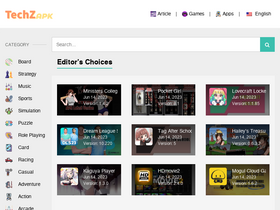 'techzapk.com' screenshot