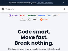 'temporal.io' screenshot