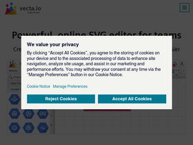 'vecta.io' screenshot