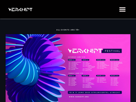 'verknipt.org' screenshot