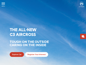 'citroen.in' screenshot