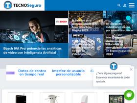 'tecnoseguro.com' screenshot