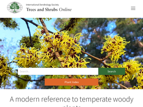 'treesandshrubsonline.org' screenshot