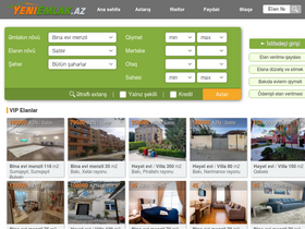 'yeniemlak.az' screenshot