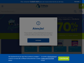 'trimais.com.br' screenshot