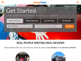 'dealerrater.com' screenshot