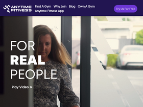 'anytimefitness.co.nz' screenshot