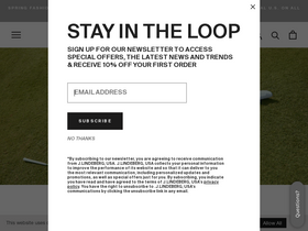 'jlindebergusa.com' screenshot