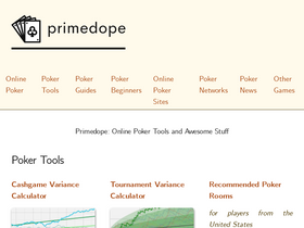 'primedope.com' screenshot