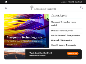 'intelligentinvestor.com.au' screenshot