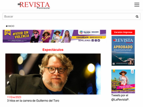 'larevista.com.mx' screenshot