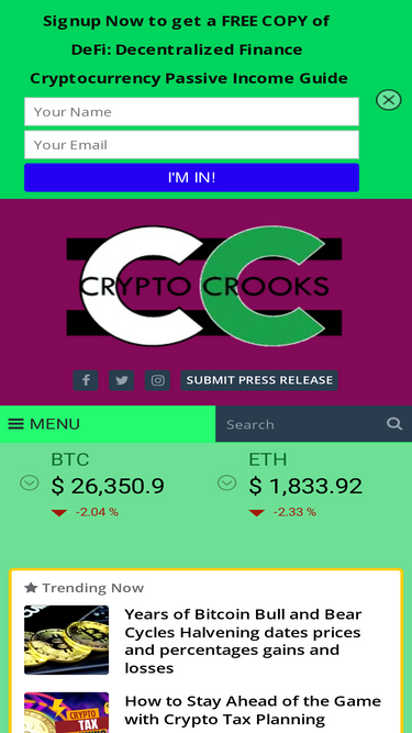 cryptocrooks.com